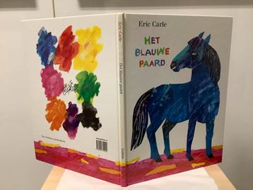 Boek Eric Carle Het blauwe paard hommage schilder Franz Marc beschikbaar voor biedingen