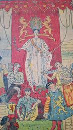 Herdenkingsplaat Jubileum Koningin Wilhelmina 1898-1923, Ophalen of Verzenden, Geschiedenis