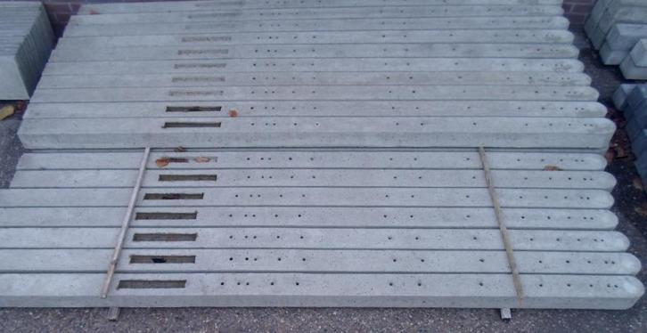 betonpalen schutting beton palen antraciet platen planken, Tuin en Terras, Palen, Balken en Planken, Nieuw, Palen, 250 cm of meer