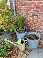 Partij(tje) zink 3 stuks, Tuin en Terras, Gieters, Ophalen, Gebruikt, IJzer