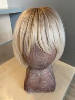 Mooie blonde damespruik, Ophalen of Verzenden, Zo goed als nieuw, Pruik of Haarverlenging