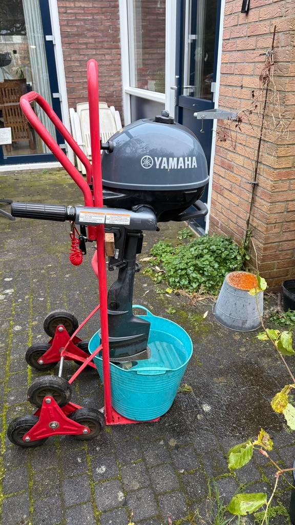 Yamaha 2,5 pk, Watersport en Boten, Buiten- en Binnenboordmotoren, Zo goed als nieuw, Benzine, Buitenboordmotor, Minder dan 5 pk
