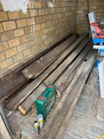 Houten Balken verschillende maten, Doe-het-zelf en Verbouw, Hout en Planken, Gebruikt, Balk, Vuren, Ophalen