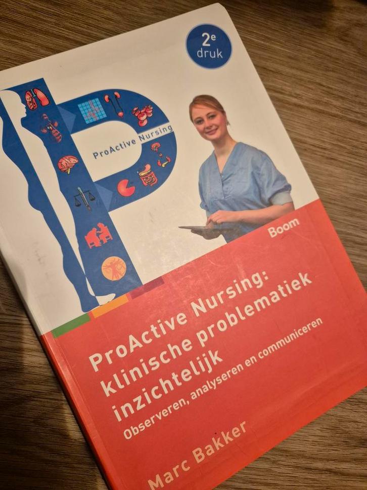 ProActive Nursing: klinische problematiek inzichtelijk, Boeken, Gezondheid, Dieet en Voeding, Zo goed als nieuw, Ophalen