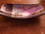 Franse Bon Bon Schaal - Glas, Roze/Goud/Zwart, Ophalen of Verzenden