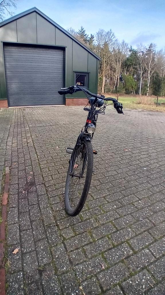 Zwarte Ortler fiets - 21 versnellingen - Opknapper, Fietsen en Brommers, Fietsen | Dames | Omafietsen, Gebruikt, Versnellingen