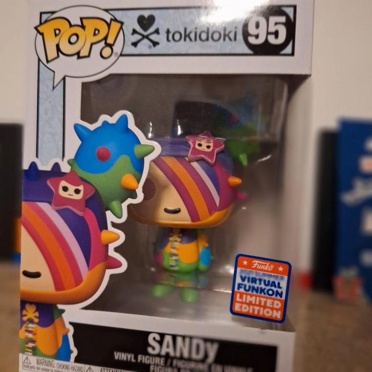 Funko Pop! Tokidoki SANDy Rainbow SDCC 2021 Exclusive vinyl, Verzamelen, Poppen, Nieuw, Pop, Ophalen of Verzenden