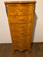 Brocante Ladekastje Fineer, Ornamenten in Louis XV stijl, Antiek en Kunst, Ophalen