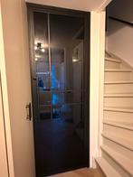 Stalen deur, nieuwstaat, 241x81cm, Doe-het-zelf en Verbouw, Deuren en Horren, Ophalen, 80 tot 100 cm, 215 cm of meer, Binnendeur