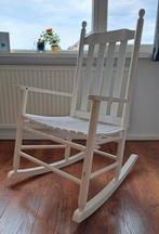 schommelstoel, Huis en Inrichting, Stoelen, Ophalen, Gebruikt, Wit, Landelijk