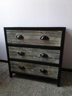Ladekast l Grijs, Zo goed als nieuw, 3 of 4 laden, Minder dan 100 cm, 25 tot 50 cm