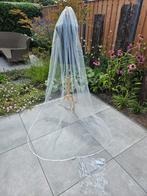 Nieuw sluier ivory cecile calanthe satijn afgewerkt 250 cm, Kleding | Dames, Trouwkleding en Trouwaccessoires, Ophalen of Verzenden