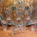 Brocante Frans portglazen aperitiefglazen en borrelglazen, Ophalen of Verzenden