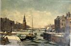 Schilderij olieverf op doek van Arie van Tilburg (1890-1960), Ophalen of Verzenden