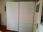 Royale luxe witte schuifdeur kledingkast met softclose syste, Ophalen, 200 cm of meer, Modern, strak, rustig, Zo goed als nieuw