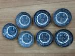 Liberty Blue | Vintage | diepe schaaltjes | 7 stuks, Ophalen of Verzenden