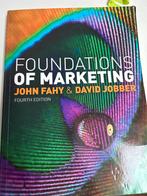 Foundations of Marketing - Fahy & Jobber (4e editie), Ophalen of Verzenden, Gelezen, Economie en Marketing