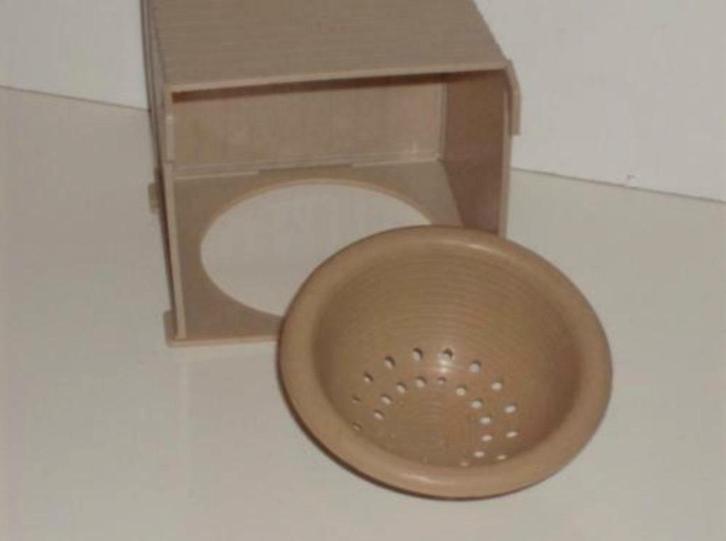 Broedblokken / nestkasten beige keizernest, Dieren en Toebehoren, Vogels | Hokken en Kooien, Nieuw, Vogelkooi, Kunststof, Ophalen of Verzenden