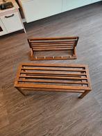 Kapstok en schoenen bankje, Ophalen, Zo goed als nieuw