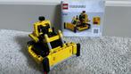Bulldozer lego, Ophalen of Verzenden, Zo goed als nieuw