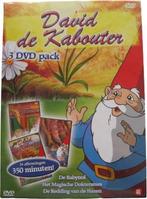 David de Kabouter - Box 1, Sealed en Origineel 3 dvd box, Europees, Tekenfilm, Alle leeftijden, Boxset
