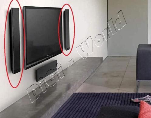 KEF T301 2½-weg ultra slanke speakers, Audio, Tv en Foto, Luidsprekers, Zo goed als nieuw, Front, Rear of Stereo speakers, 120 watt of meer