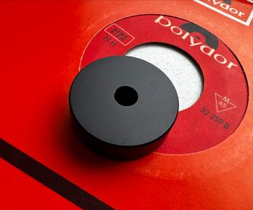 Aluminium 45 RPM Single Adapter beschikbaar voor biedingen