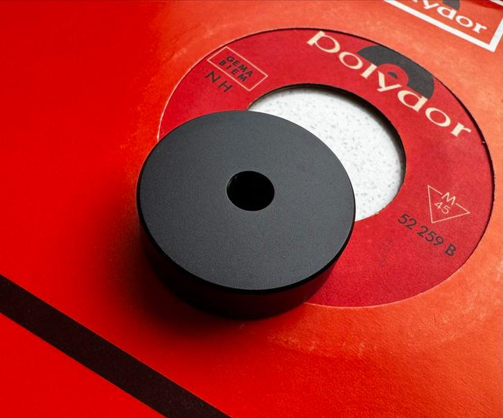 Aluminium 45 RPM Single Adapter, Audio, Tv en Foto, Platenspelers, Nieuw, Overige merken, Ophalen of Verzenden