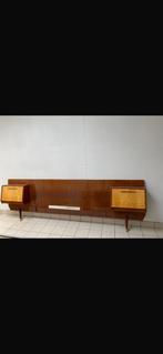Bed kopwand, Gebruikt, Tweepersoons, Overige maten, Jaren 50