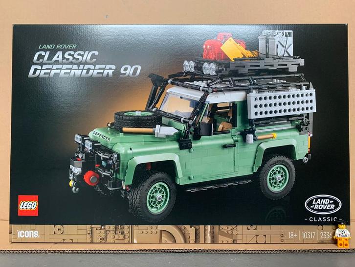 Lego set 10317 icons land rover classic defender 90 NIEUW, Kinderen en Baby's, Speelgoed | Duplo en Lego, Nieuw, Lego, Complete set
