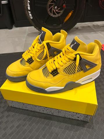 Air Jordan 4 Lightning beschikbaar voor biedingen