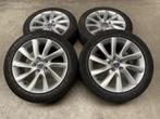 17 inch originele REX velgen + zomerbanden Volvo V60 / S60, Banden en Velgen, 17 inch, Ophalen of Verzenden, Volvo