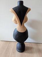 Papier maché vrouwenlichaam ,beeld , decoratie, Antiek en Kunst, Curiosa en Brocante, Ophalen