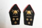 kraagspiegels jaren 30 brandweer belgie, Verzamelen, Militaria | Algemeen, Ophalen of Verzenden, Landmacht, Overige gebieden, Embleem of Badge