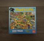 That’s life puzzel 1000 stukjes, Ophalen of Verzenden, 500 t/m 1500 stukjes, Zo goed als nieuw, Legpuzzel