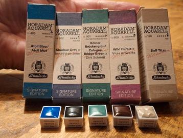 Schmincke Horadam Signature Edition 5 Napjes beschikbaar voor biedingen