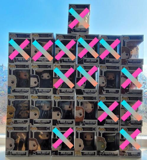 Game of Thrones funko pop 2 +1 gratis, Verzamelen, Poppetjes en Figuurtjes, Zo goed als nieuw, Ophalen of Verzenden