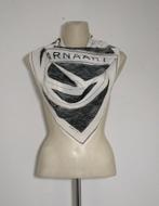 Grijs sjaaltje van 100% zijde by Michael Barnaart van Bergen, Verzenden, Gedragen, Sjaal