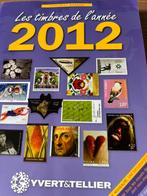 YVERT CATALOGUS JAARUITGIFTEN 2012, Postzegels en Munten, Postzegels | Toebehoren, Ophalen of Verzenden, Catalogus