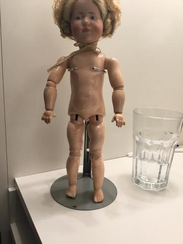 GEZOCHT Duits antiek poppenlichaam ca. 24 cm beschikbaar voor biedingen