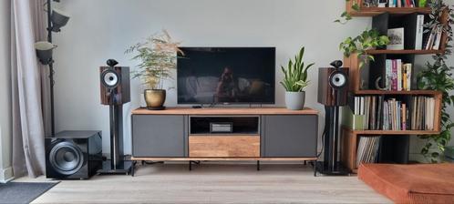 B&W 705 S3 Signature + DB4S + Rotel RA/RDG – High-End, Audio, Tv en Foto, Luidsprekers, Zo goed als nieuw, Front, Rear of Stereo speakers