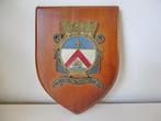Wapenschild Marine Hr.Ms. Tromp F801, Ophalen of Verzenden, Marine, Nederland, Embleem of Badge