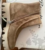 Paul Green Suède Enkellaarsjes Maat 41 - Nieuw!, Ophalen of Verzenden, Nieuw, Bruin, Lage of Enkellaarzen