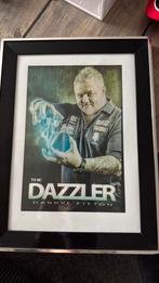 Foto in lijst gesigneerd Darryl Fitton, Sport en Fitness, Darts, Ophalen of Verzenden, Zo goed als nieuw, Overige typen