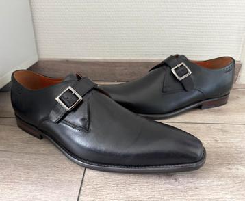 Super mooie nieuwe zwarte gesp schoenen Van Lier (Maat 47) beschikbaar voor biedingen
