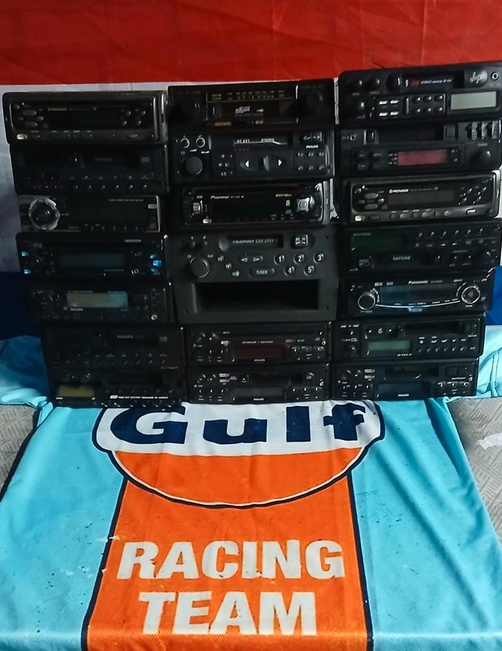 Partij Lot Autoradio's Werkend  In 1 Koop, Auto diversen, Autoradio's, Zo goed als nieuw, Ophalen