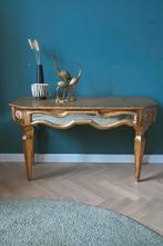 Verguld consoletafeltje/sidetable Rococo/Florentijnse stijl, Antiek en Kunst, Antiek | Meubels | Tafels, Ophalen
