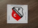 Wrigley's clubsticker FC Utrecht, Ophalen of Verzenden, Nieuw, F.C. Utrecht, Poster, Plaatje of Sticker