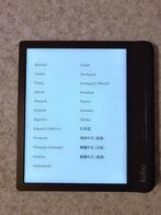 Kobo Libra H2O Zwart - 7 inch, 8GB, Computers en Software, E-readers, Gebruikt, 8 GB, Touchscreen, Ophalen of Verzenden