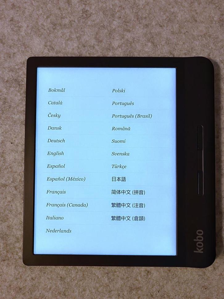 Kobo Libra H2O Zwart - 7 inch, 8GB, Computers en Software, E-readers, Gebruikt, 7 inch, 8 GB, Touchscreen, Ophalen of Verzenden